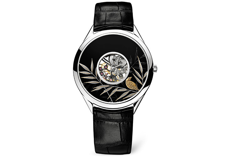 江詩丹頓Ref.11538 Métiers d'Art系列La Symbolique des Laques白金腕錶