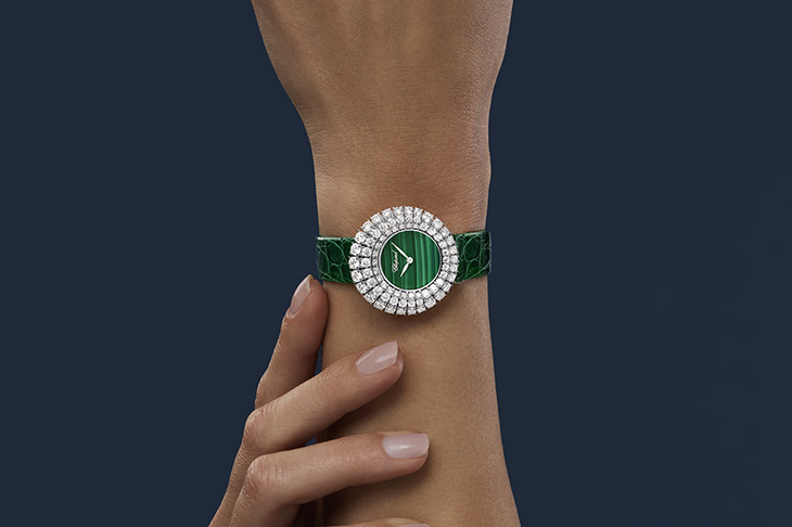 綠意盎然迎夏日 蕭邦L’Heure du Diamant腕錶