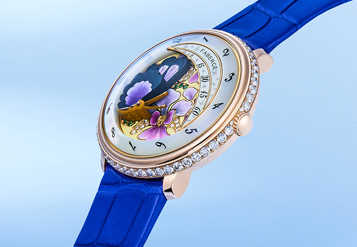 Fabergé x SHH Compliquée Butterfly Platinum Jubilee Edition腕錶