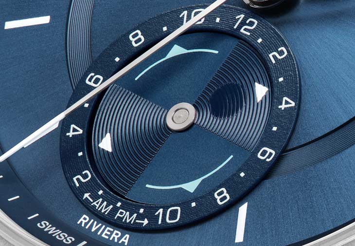 BAUME & MERCIER利維拉TIDEOGRAPH潮汐顯示腕錶