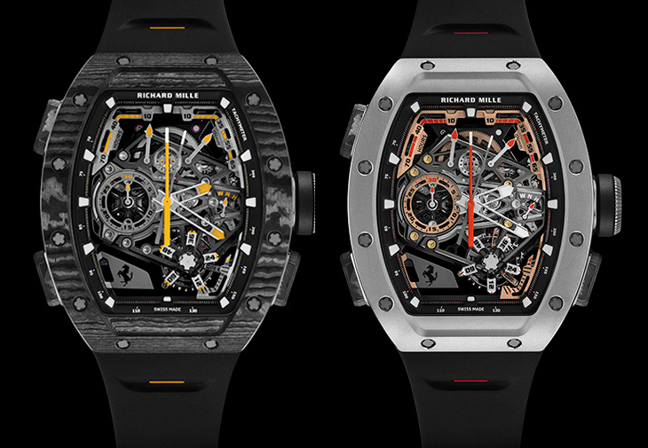 RICHARD MILLE RM 43-01 Ferrari陀飛輪雙秒追針計時碼錶