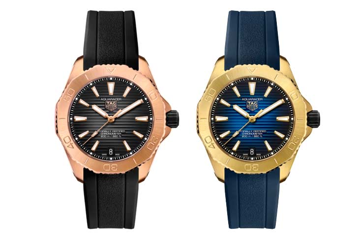 黃金TAG HEUER泰格豪雅Aquaracer Professional 200