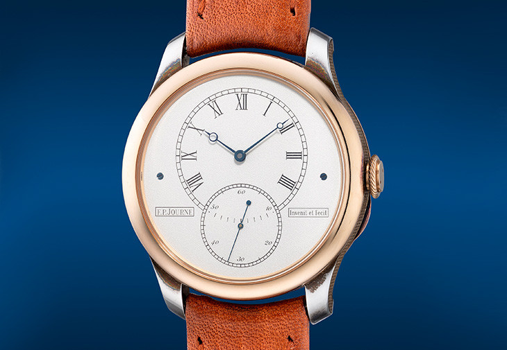 F.P. Journe「Tourbillon Anniversaire Historique」玫瑰金和銀陀飛輪腕錶