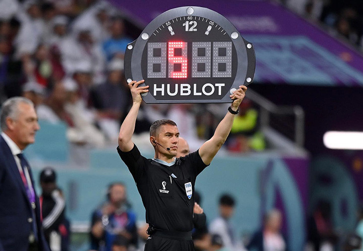 宇舶錶FIFA世界盃專用裁判鐘