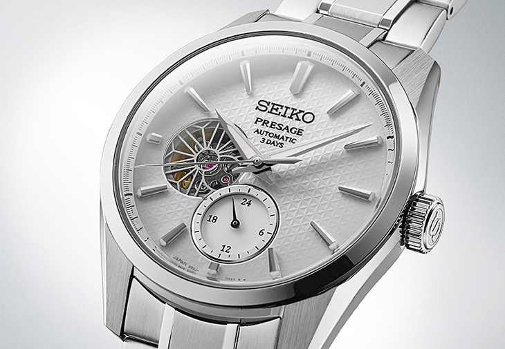 Seiko Presage新銳系列全新三日鍊錶款