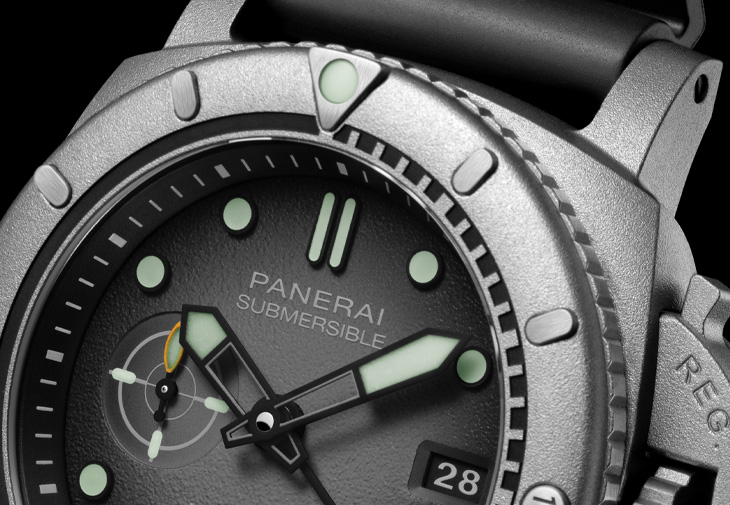 PANERAI沛納海 Submersible Navy SEALs Afniotech™ 鉿金屬體驗版腕錶 PAM01089