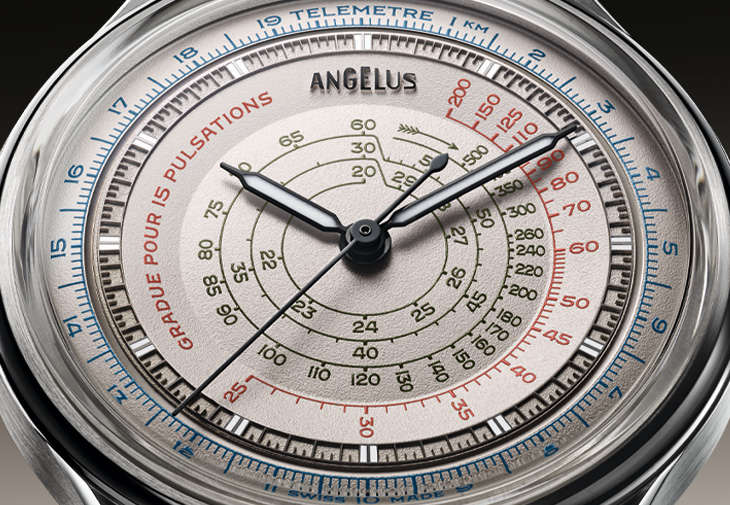 ANGELUS Instrument de Mesures 三重刻度計時碼錶