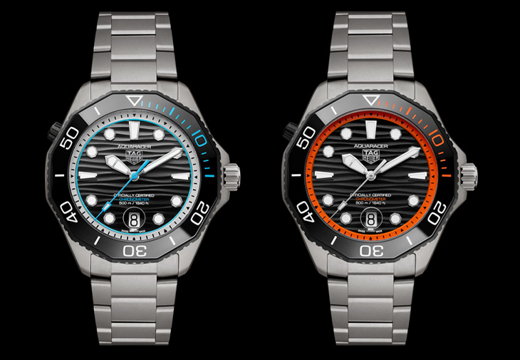 TAG HEUER泰格豪雅Aquaracer Professional 500日期腕錶