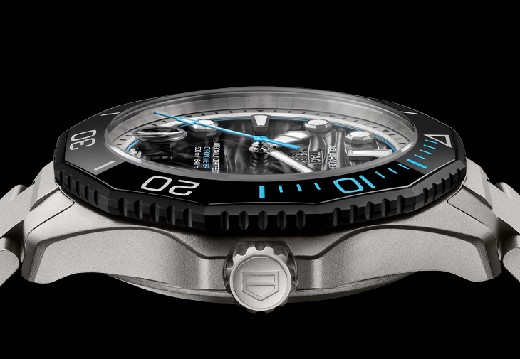 TAG HEUER泰格豪雅Aquaracer Professional 500日期腕錶