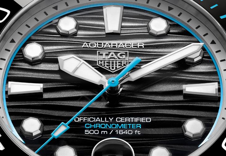 TAG HEUER泰格豪雅Aquaracer Professional 500日期腕錶
