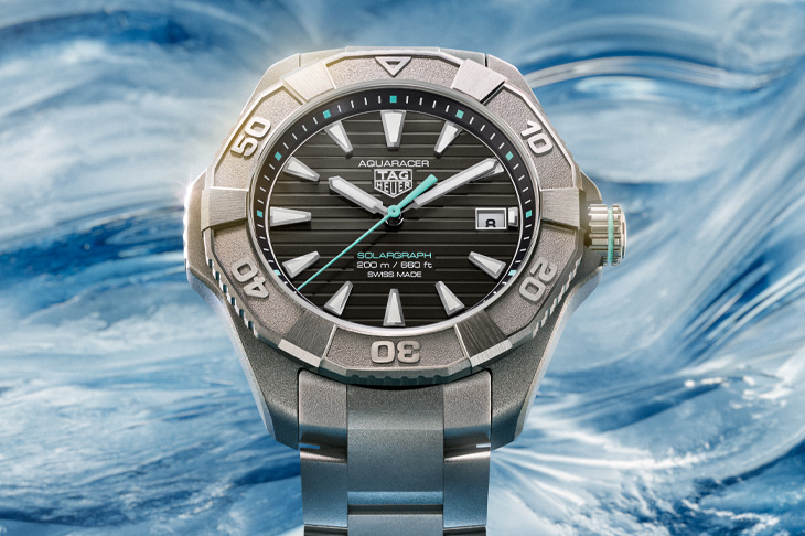 馭光而行 泰格豪雅Aquaracer Professional Solargraph腕錶／結合優雅與探險精神 泰格豪雅Aquaracer Professional Solargraph打造新世代運動腕錶