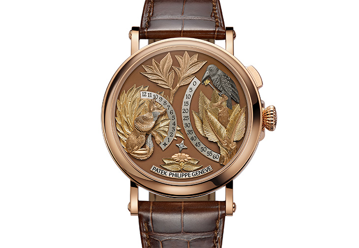PATEK PHILIPPE百達翡麗5249R-001動偶腕錶《烏鴉與狐狸》