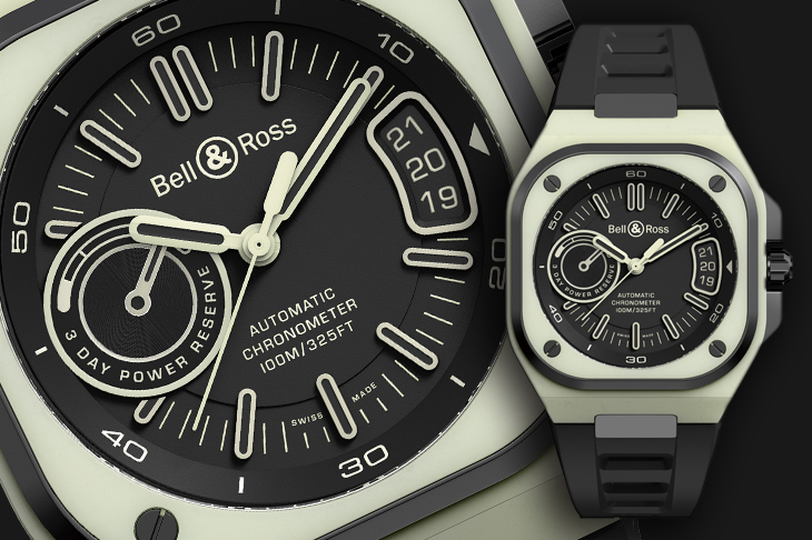 夜晚才是主戰場 BELL & ROSS BR-X5 GREEN LUM