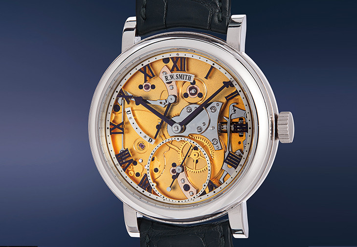 Roger Smith Series 2 Open Dial鉑金腕錶