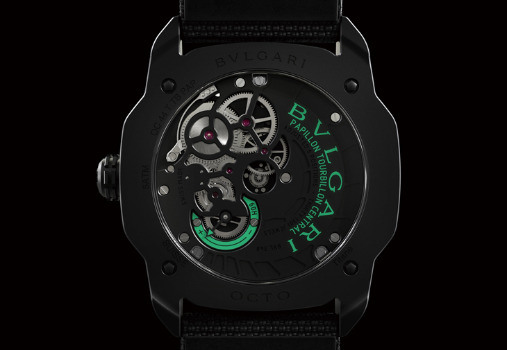 寶格麗BVLGARI Octo Roma Striking Papillon Tourbillon蝴蝶中置陀飛輪腕錶