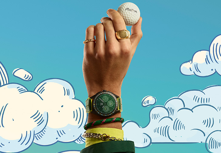泰格豪雅TAG HEUER Connected Calibre E4智能腕錶45毫米Malbon Golf版
