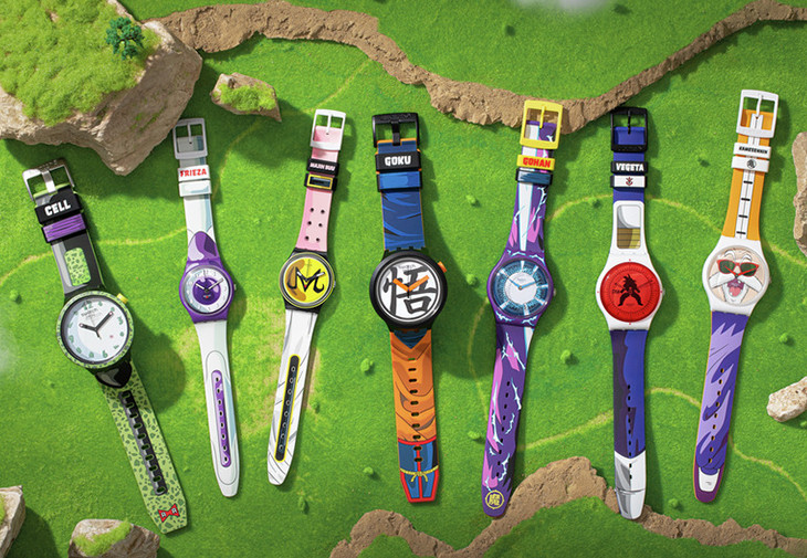 SWATCH X DRAGON BALL Z七龍珠系列