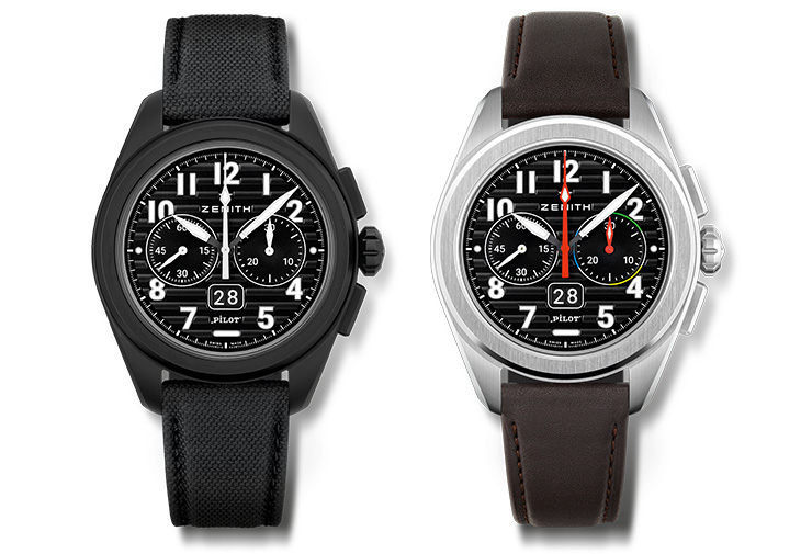 真力時ZENITH Pilot Big Date Flyback大日期飛返計時飛行腕錶