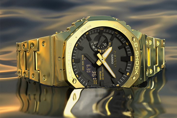 卡西歐G-SHOCK 2100系列再添金 GM-B2100GD-9A一展高奢黃金色澤