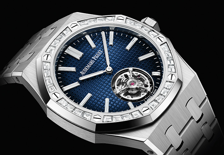 AUDEMARS PIGUET愛彼皇家橡樹系列自動上鍊飛行陀飛輪超薄腕錶37mm