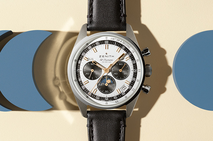 高振頻機芯再進化 真力時Chronomaster Original Triple Calendar全日曆月相計時腕錶