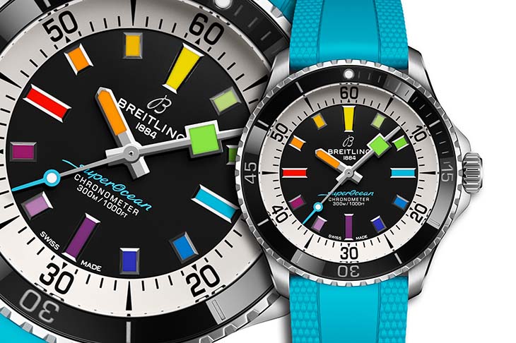 活躍的海洋運動風 BREITLING超級海洋自動機械腕錶42