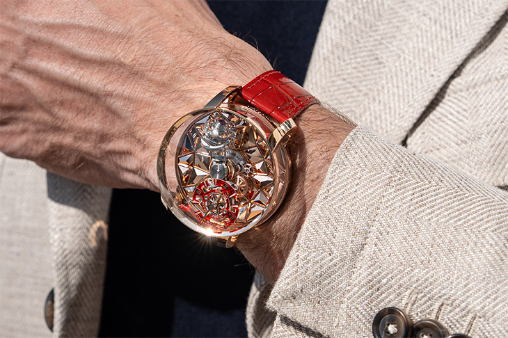 多軸陀飛輪耀眼進化 JACOB & CO. Astronomia Revolution Four-Axis Tourbillon 