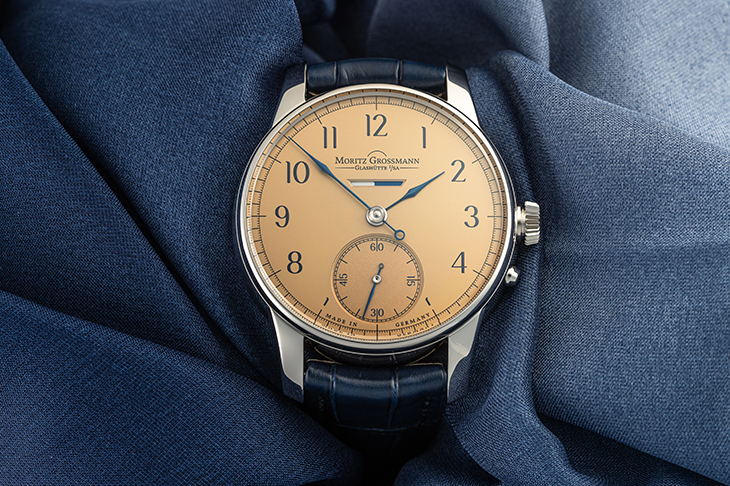 動力儲存鮭魚面 MORITZ GROSSMANN Benu Gangreserve Lachs限量版腕錶