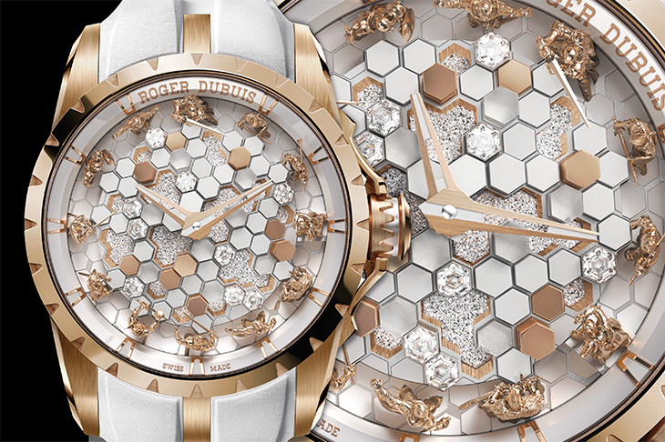 「水晶宮殿」面盤 ROGER DUBUIS圓桌騎士系列魔法師梅林限量腕錶