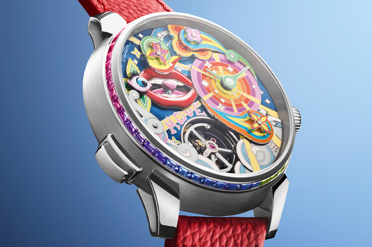 超越時間與想像的自動人偶腕錶／路易威登Tambour Taiko Arty Automata