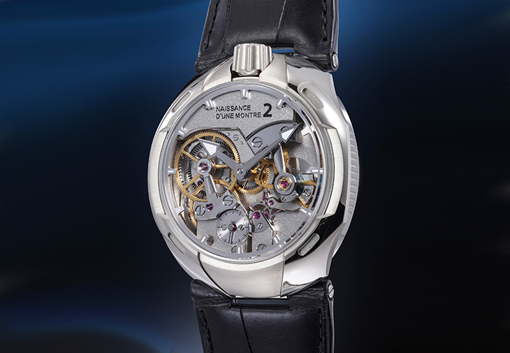 「Naissance d’Une Montre 2」(Birth of a Watch 2)白金腕錶