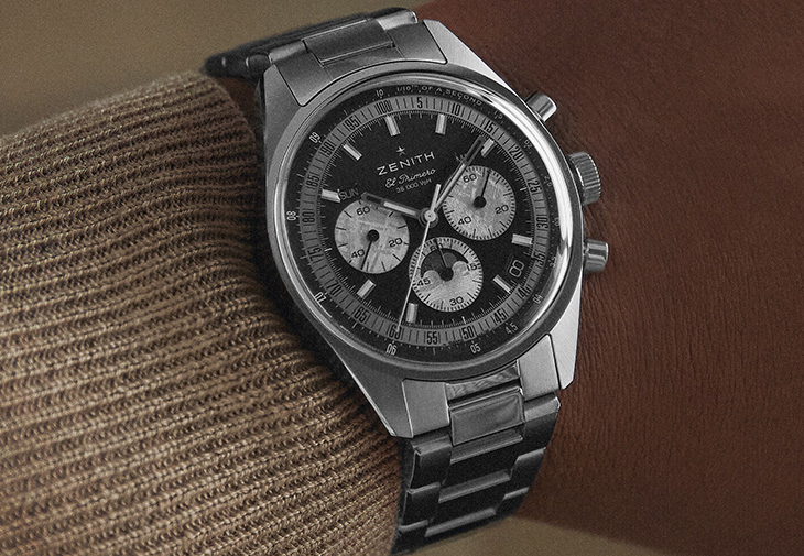 ZENITH真力時 HODINKEE CHRONOMASTER Original全日曆月相限量版計時腕錶