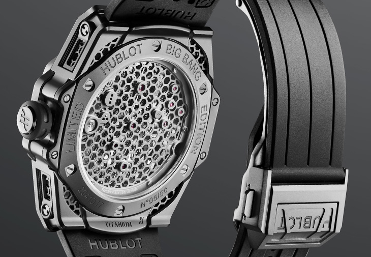 宇舶HUBLOT Big Bang Samuel Ross極光綠陀飛輪腕錶