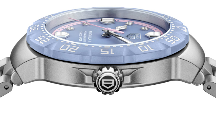 泰格豪雅TAG HEUER Formula 1 Solargraph 粉彩限量腕錶