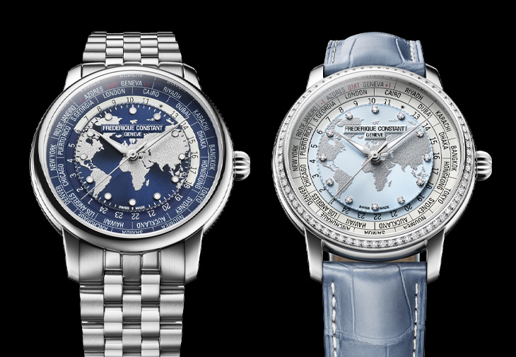 FREDERIQUE CONSTANT康斯登Classic Manufacture Worldtimer世界時區腕錶