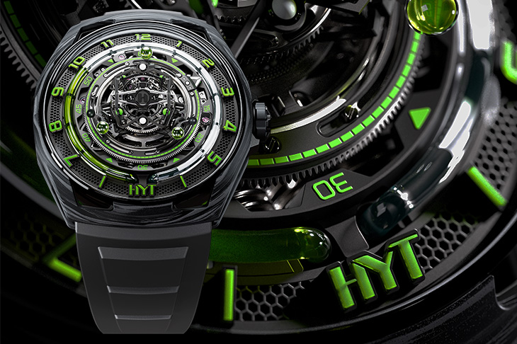 HYT Tourbillon Conique圓錐陀飛輪腕錶 誌慶十年製錶革命