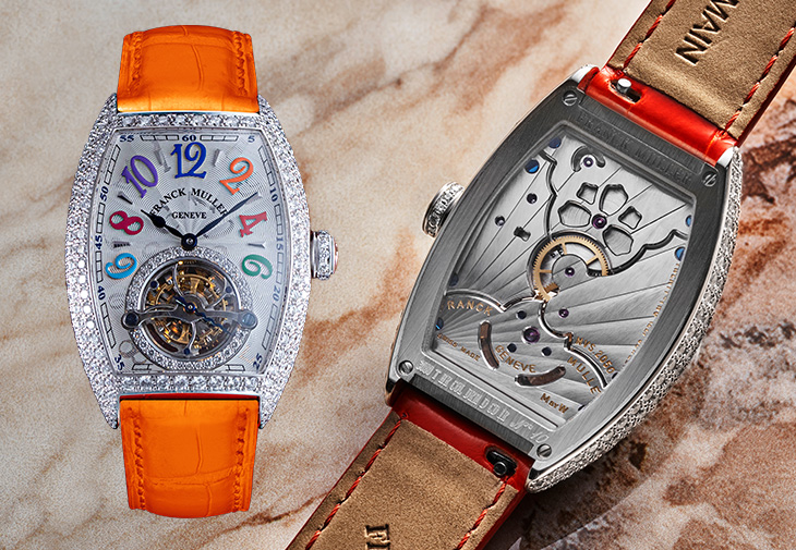 FRANCK MULLER Cintrée Curvex Retrograde Hour Tourbillon