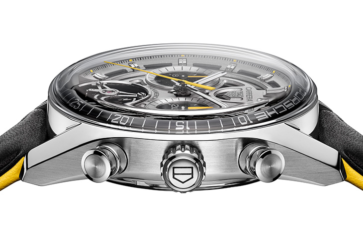 泰格豪雅TAG Heuer Carrera x Porsche 陀飛輪計時腕錶泛美公路賽限量版