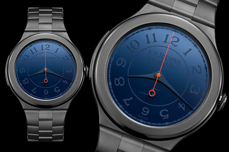 隱秘鉭合金 F.P.JOURNE Chronomètre Furtif Bleu