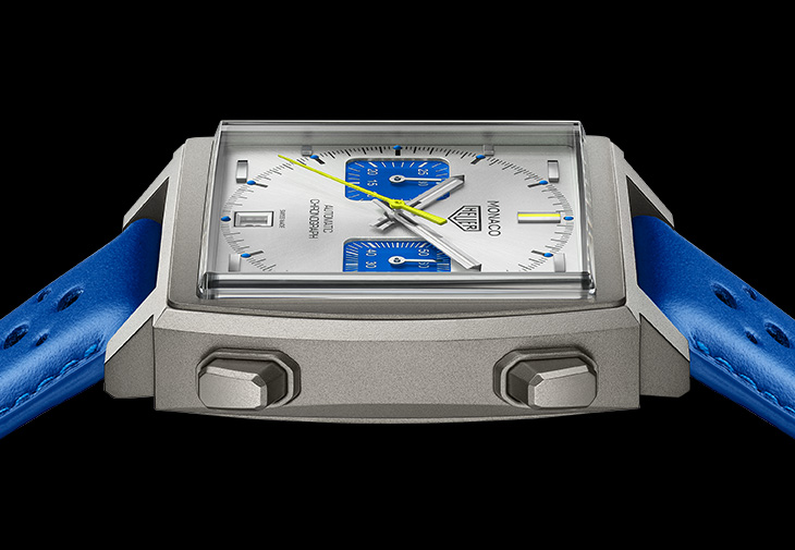 泰格豪雅TAG HEUER Monaco計時碼錶賽車藍限量版