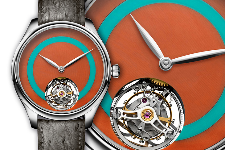 大膽玩色 H.MOSER & CIE. Pop系列勇創者陀飛輪概念腕錶