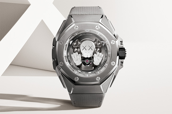 愛彼與KAWS首度聯名  AP Royal Oak Concept皇家橡樹概念系列陀飛輪「Companion」限量腕錶
