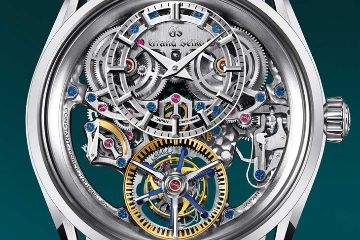 誰比較貴？GRAND SEIKO恆定動力陀飛輪Kodo特殊版和愛彼皇家橡樹藍陶瓷萬年曆腕錶！富藝斯《紐約拍賣7》