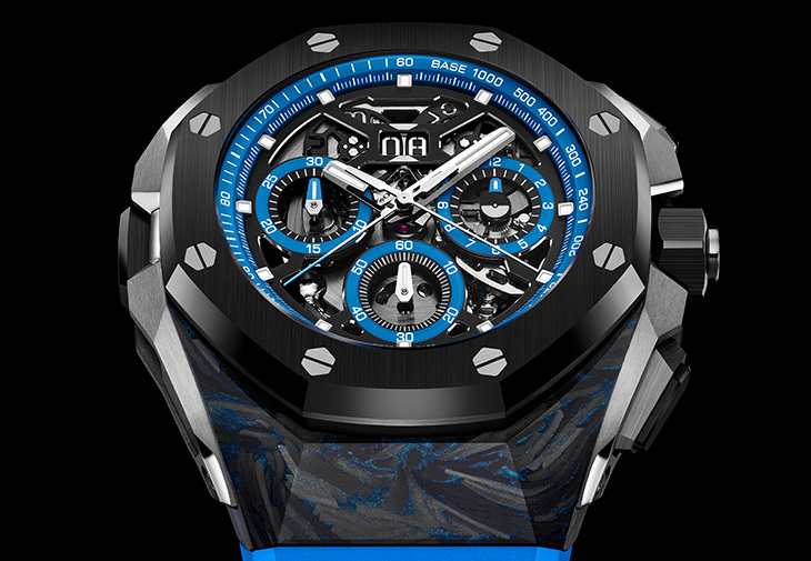 AUDEMARS PIGUET愛彼Royal Oak Concept皇家橡樹概念系列雙追針GMT大日期計時碼錶