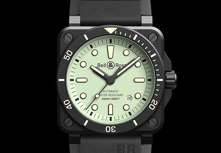 BELL & ROSS BR 03-92 DIVER FULL LUM
