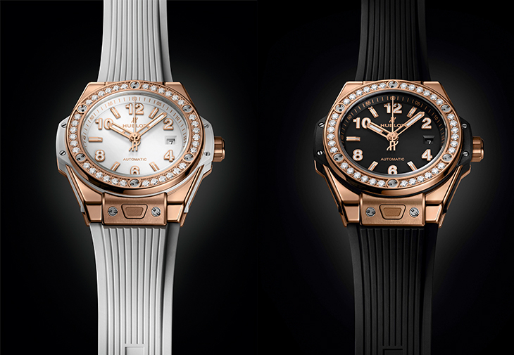 宇舶HUBLOT Big Bang One Click鑽錶皇金款