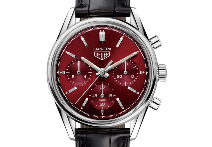 TAG HEUER Carrera紅面限量計時腕錶