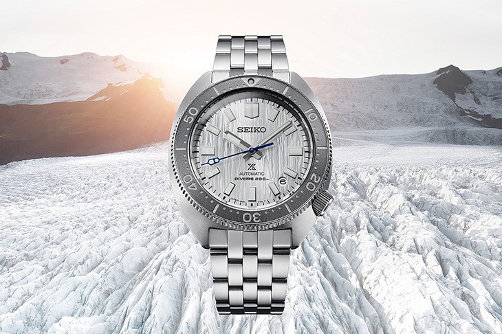 極地冰川之美 SEIKO Prospex「Save the Ocean」  製錶110週年紀念潛水錶
