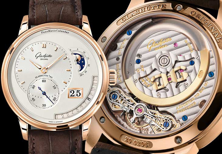 Glashütte Original格拉蘇蒂原創偏心年曆腕錶PanoMaticCalendar