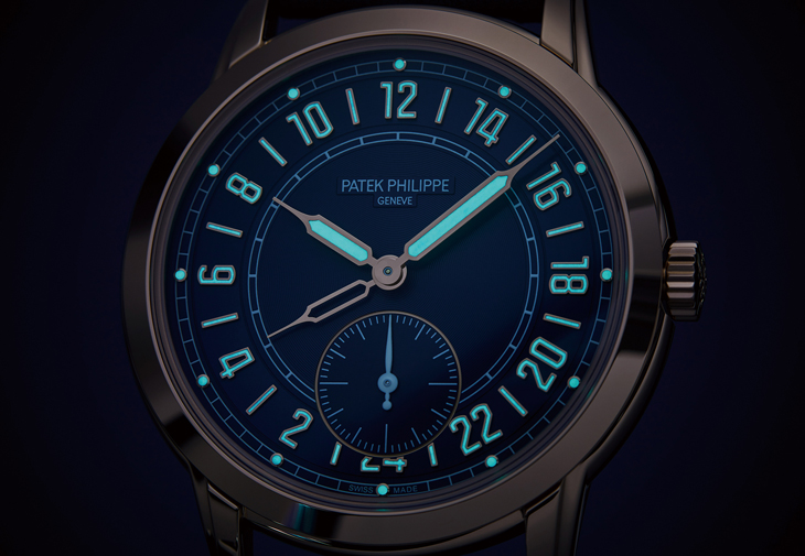 百達翡麗PATEK PHILIPPE 5224R-001二十四小時顯示兩地時間腕錶